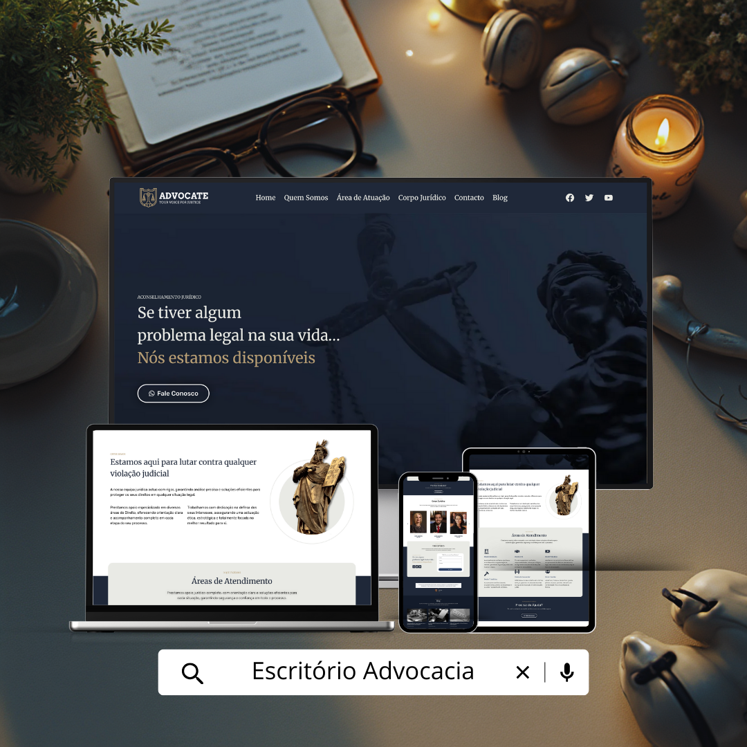 mockoup site advgados